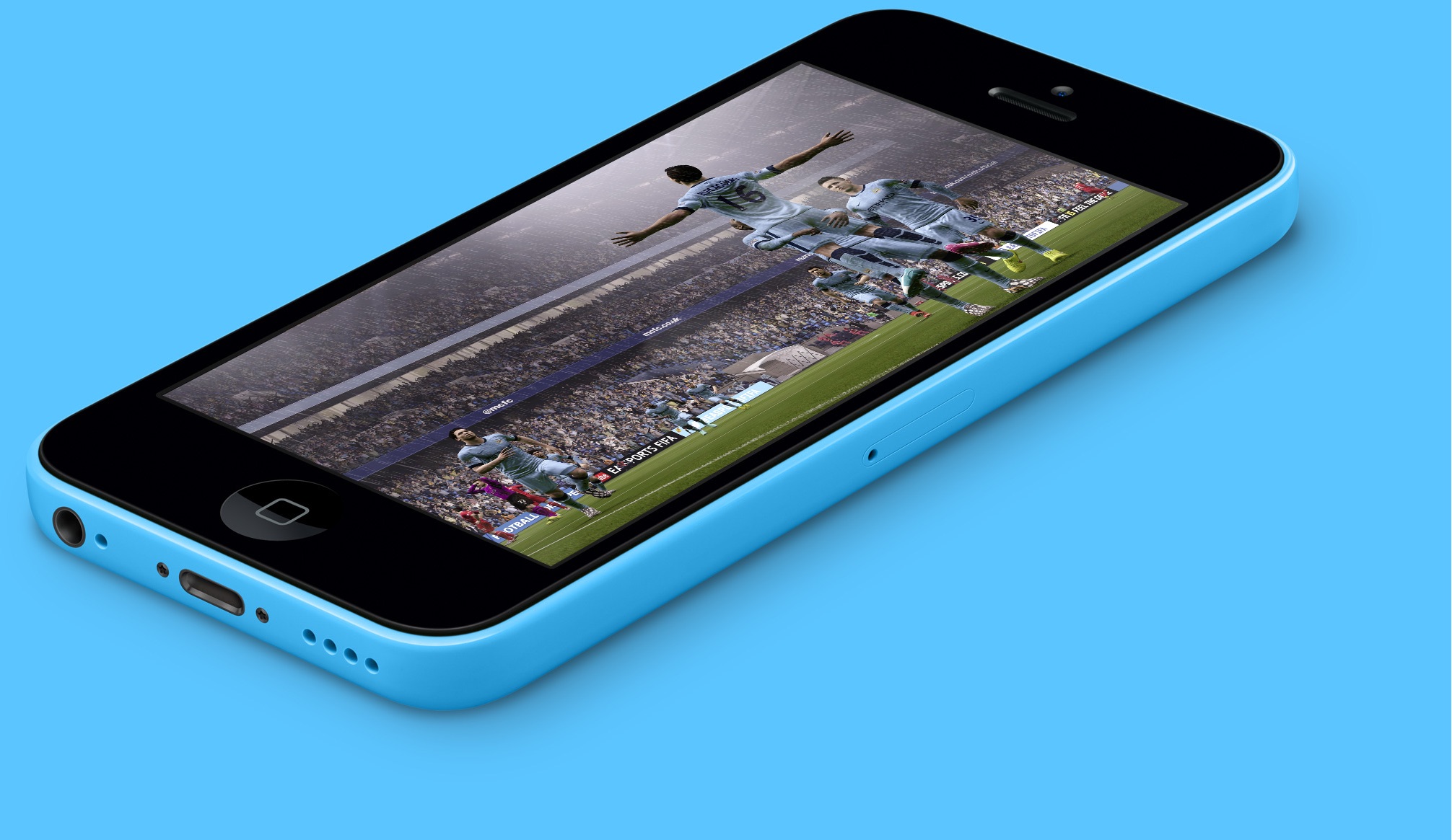 EA SPORTS FIFA Mobie on iPhone 5c